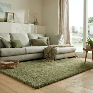 Χαλί Feather Soft Πράσινο Olive 160X230 cm, Flair Rugs - Img 4