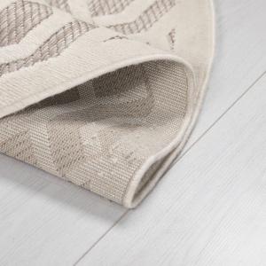 Χαλί Mataro Natural 160X160 cm, rotund, Flair Rugs - Img 3