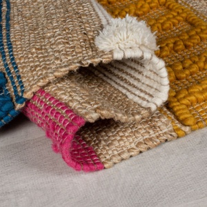 Χαλί Medina Jute Natural/Πολύχρωμο 120X170 cm, Flair Rugs - Img 3