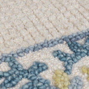 Χαλί Myla Floral Frame Μπλε 120x170 cm, Flair Rugs - Img 5