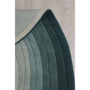 Χαλί oval Puddle Ombre Wool Μπλε 200x290 cm, Flair Rugs - Img 3