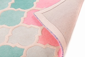 Χαλί Rosella Ροζ/Μπλε 200X290 cm, Flair Rugs - Img 3