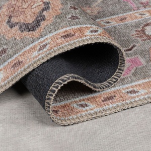 Χαλί Una Floral Washable Πράσινο 152x230 cm, Flair Rugs - Img 4
