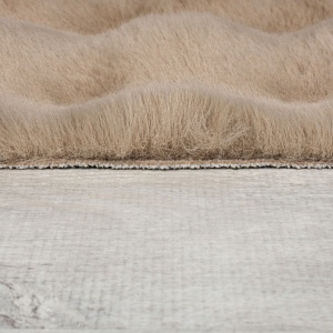 Χαλί Waffle Faux Fur Taupe 180X290 cm, Flair Rugs - Img 4