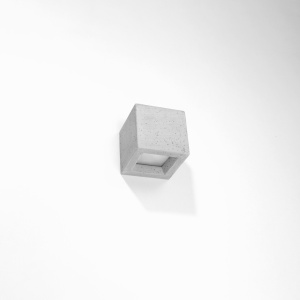Aplica Leo din beton Gri 12x12x10 cm - Img 2