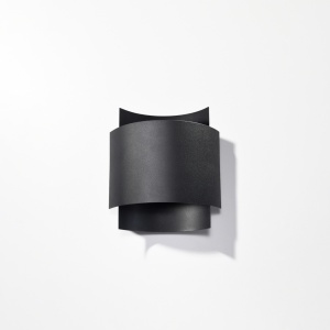 Aplica perete Impact Negru 22x11x23 cm - Img 2