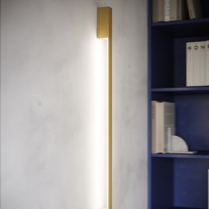 Aplica perete LED Sappo Auriu 4000K 4x6.5x120 cm - Img 12