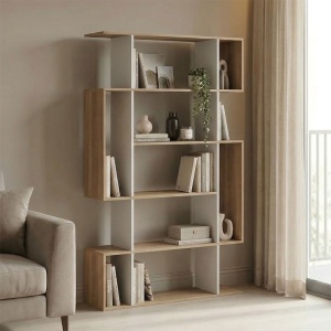 Biblioteca, Mito, Alb, 25x108.5x161 cm