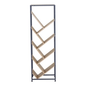 Biblioteca, Orunta, Negru, 26.5x40x125 cm - Img 3