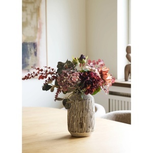 Buchet decorativ artificial Velvet, Multicolor, 30x26x60 cm - Img 2