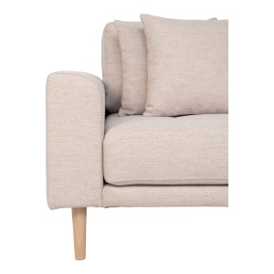 Canapea lounge dreapta Lido, Nisip, 170x92x290x76 cm