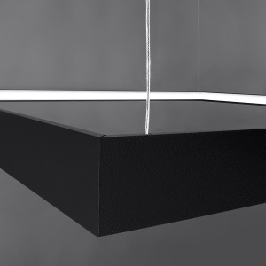 Candelabru LED Nelya Negru 4000K 80x80x150 cm - Img 5
