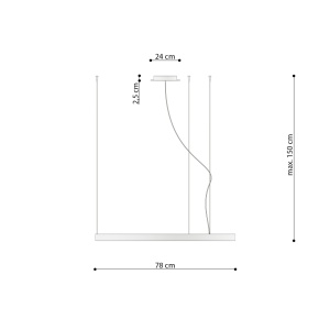 Candelabru LED Rio Auriu 4000K 78x78x150 cm - Img 10