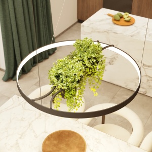 Candelabru LED Rio Bio 110 Negru 3000K 110x110x200 cm - Img 15