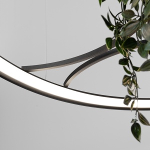 Candelabru LED Rio Bio 110 Negru 4000K 110x110x200 cm - Img 7