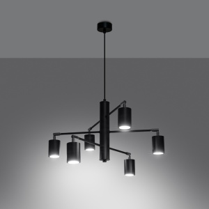 Candelabru Lemmi Negru 77x77x125 cm - Img 3