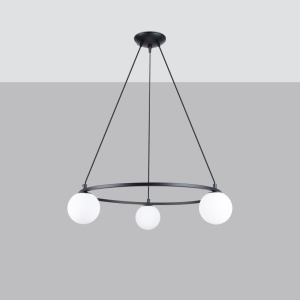 Candelabru Yoli Negru 65x65x98 cm - Img 2