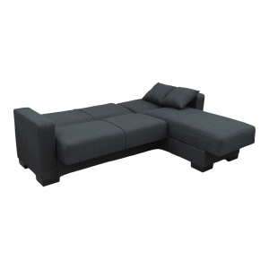 Coltar extensibil reversibil, Dumma, Antracit, 226x146x86 cm - Img 2
