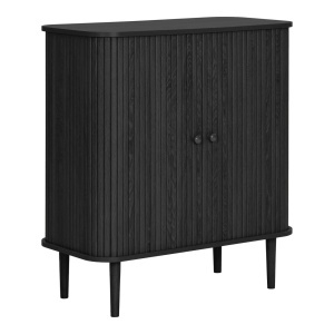 Comoda Nikko, Negru , 80x40x87 cm