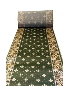 Covor biserica Traversa, Lotos, Verde, 100x1500 cm, Delta 15033 310