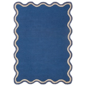 Covor Rivo Wool Bleumarin 200x290 cm - Img 5