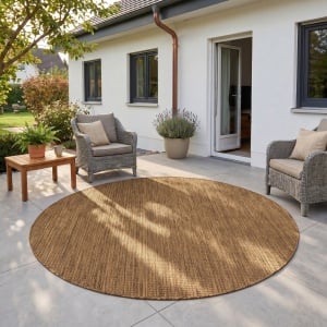 Covor Rotund MIRA V1 Maro 80x80 cm