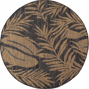 Covor Rotund MIRA V2 Negru 80x80 cm - Img 2