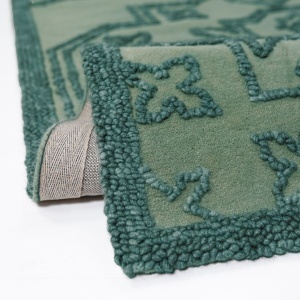 Covor Sable Vintage Wool Albastru 140x200 cm - Img 2