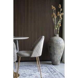 Ghiveci flori decorativ Corvo, Maro, 40x40x80 cm - Img 3