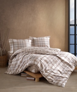 Lenjerie Ravel Bej (Bumbac 100%)