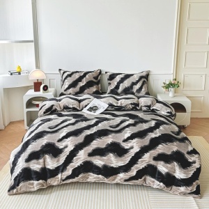 Lenjerie Zebra Urgie cocolino cu Elastic 180x200 (Cocolino)