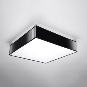 Lustra Horus Negru 55x55x11 cm - Img 2