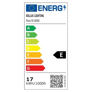 Lustra LED Pinne Negru 4000K 90x6x6 cm - Img 8