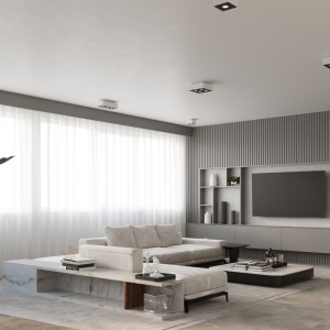 Lustra Mono Alb 34x14x11 cm - Img 6