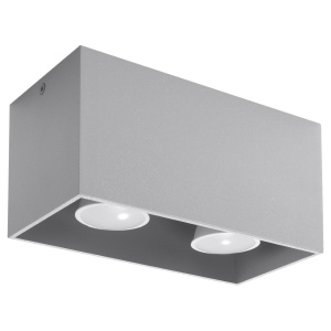 Lustra Quad Gri 20x10x10 cm