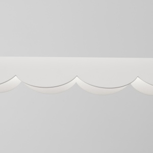 Lustra suspendata LED Biscuit Alb 4000K 131x13x200 cm - Img 5