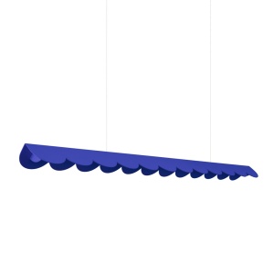 Lustra suspendata LED Biscuit Ultramarine 3000K 131x13x200 cm
