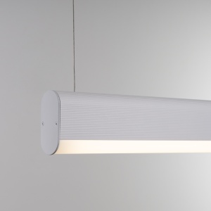 Lustra suspendata LED Farge Alb 4000K 120x8x150 cm - Img 5