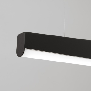 Lustra suspendata LED Jorun 120 Negru 4000K 120x3x210 cm - Img 6