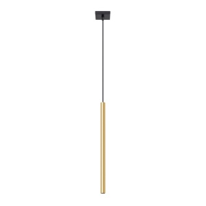 Lustra suspendata Pastelo Auriu lucios 8x8x118 cm
