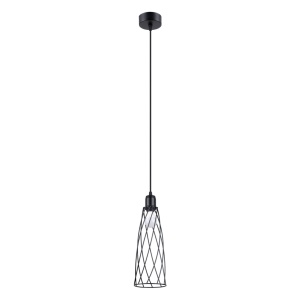Lustra suspendata Suba Negru 12x12x139 cm