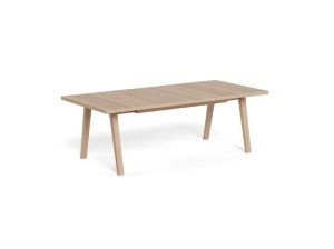 Masa dining A-Line, Alb, 74x310x100 cm - Img 2