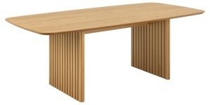 Masa dining Christo, Natural, 75x220x105 cm - Img 5