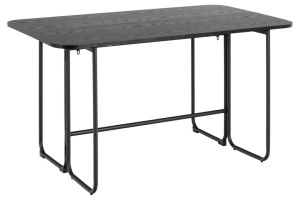 Masa dining Darlington, Negru, 77x80x140 cm - Img 7