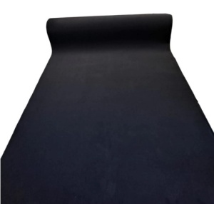Mocheta evenimente Traversa, Plat, Negru, 100x600 cm, Delta