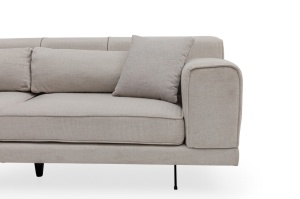 Modular Γωνιακός Καναπές Jivago Μπεζ 198x308x78 cm - Img 10