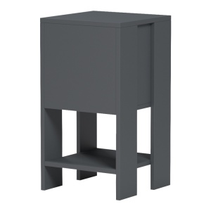 Noptiera, Reppo, Antracit, 30x30x55 cm - Img 5