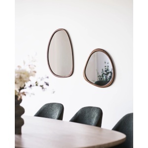 Oglinda de perete Luxon, Natural , 2x38.5x64.5 cm - Img 2