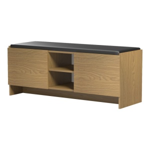 Pantofar tip bancheta, Zulla, Nuc, 37x110x43 cm - Img 5