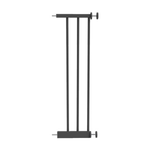 Prelungire Poarta de siguranta cu grilaj pentru copii sau caini Baby 20 Negru 77x24x2 cm - Img 2